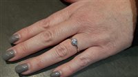 Anillo Guerretta Gioielli Mujer Anello Zirconi in Oro blanco Cubic Zirconia GUERR109 - GUERR109